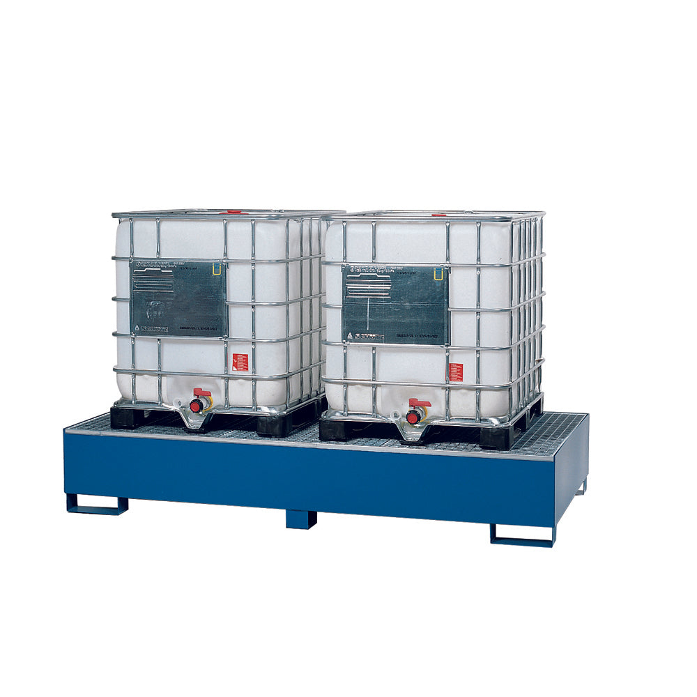 Double IBC Spill Pallet 1200 Litre Sump - Jonesco SJ-520-001
