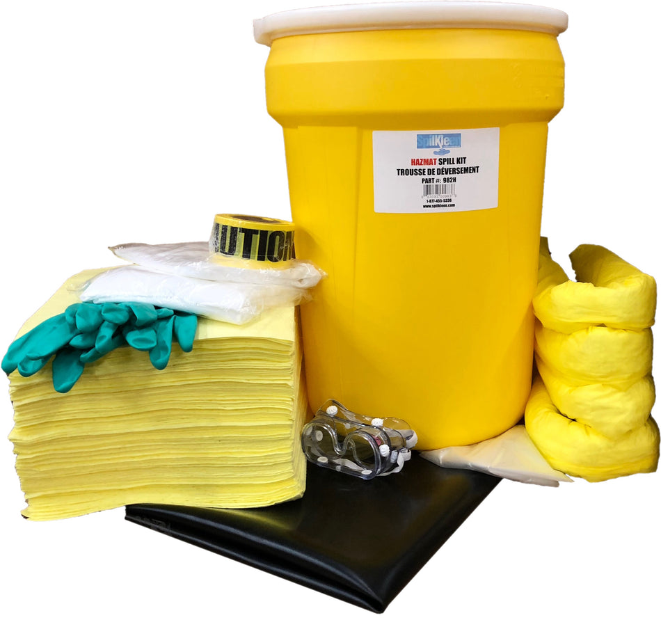 982H - 21 GALLON SPILL KIT HAZMAT