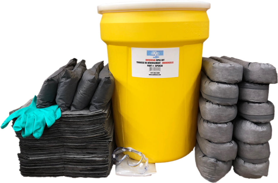 GPSK30 - 30 GALLON UNIVERSAL SPILL KIT