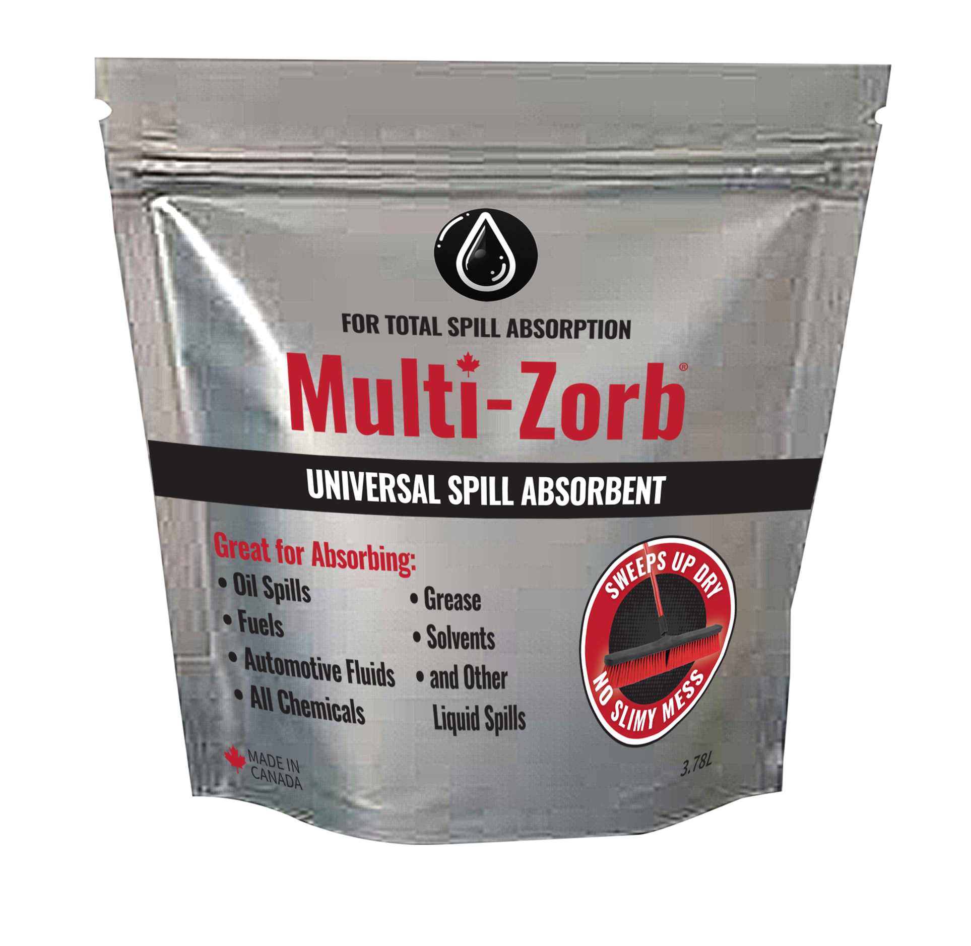 MZP4 - 1.8kg Stand Up Pouch - SpilKleen