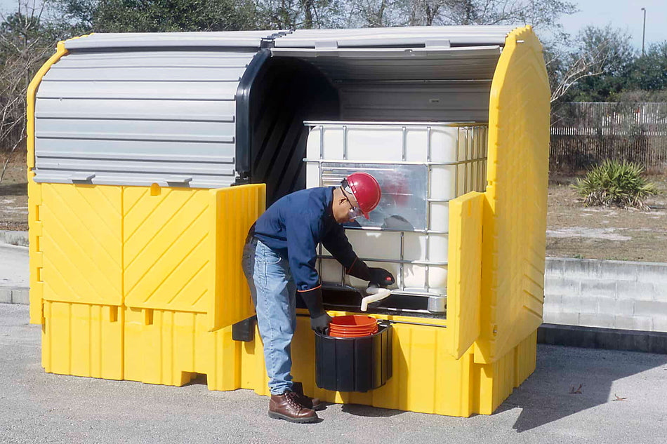 IBC Spill Pallet, With Drain