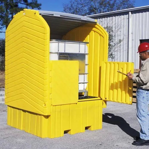 IBC Hard Top, With Drain.