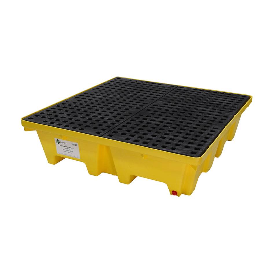 Replacement Heavy-Duty Spill Pallet Grate, Black