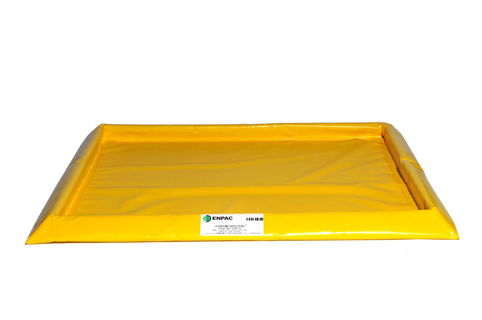 5755-YE  4 Drum SpillPal Spill Pad, Yellow