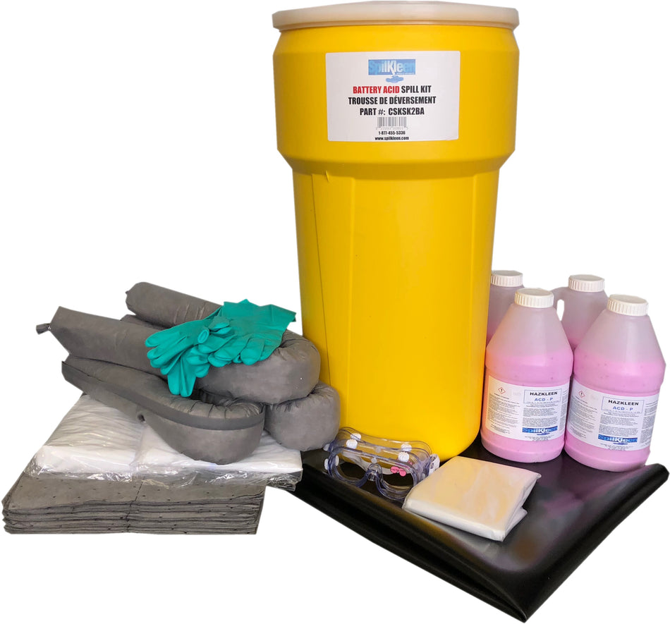 CSKSK2BA Large Battery Acid Spill Kit