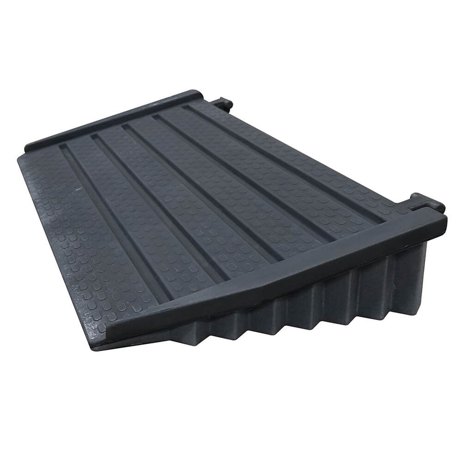 Ramp for 6-Pack Cylinder Storage Rack, Black