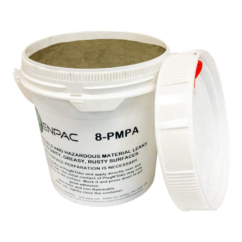 8-PMPA Plug N Dike Premix Paste, Low-Temp, 8 lb.