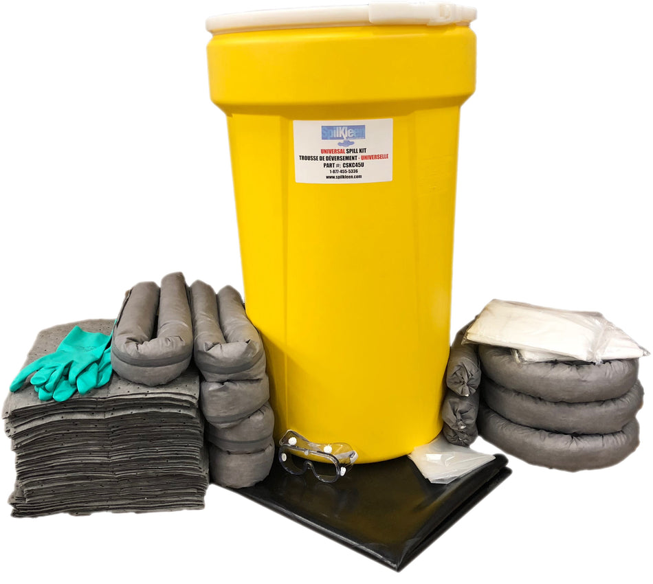 CSKC45U 45 Gallon Economy Spill Kit - Universal