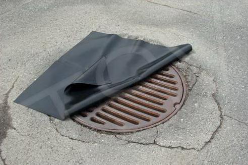 DC36 Neoprene Drain Cover 36"x36" 1/16"