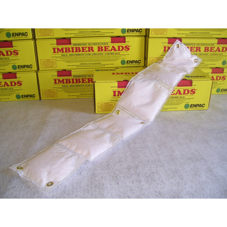 Imbiber Mini Booms 7"x72", 5 Per Case, White