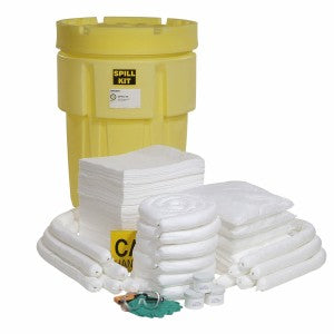 SPKO-95 Oil-Only 95-Gallon OverPack Salvage Drum Spill Kit