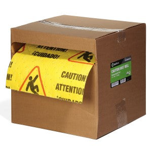 YRZ100H-BX 3ply Caution Mat Roll 15"x100' 1 roll/box