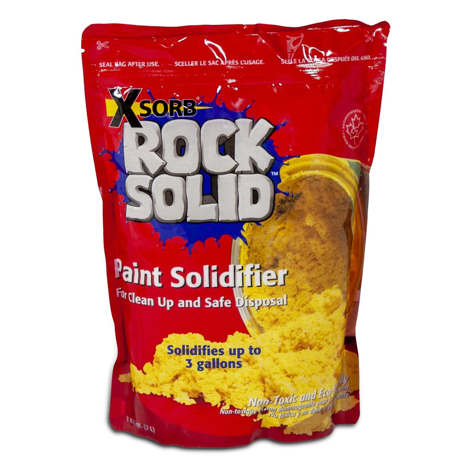 XB111R-EA Rock Solid Paint Absorbent & Solidifier, 2 Liter Bag